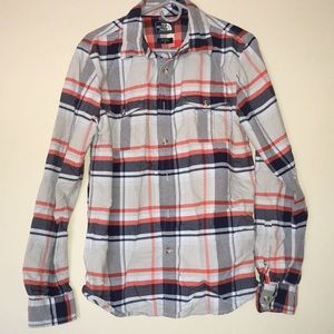 The North Face flannel shirt